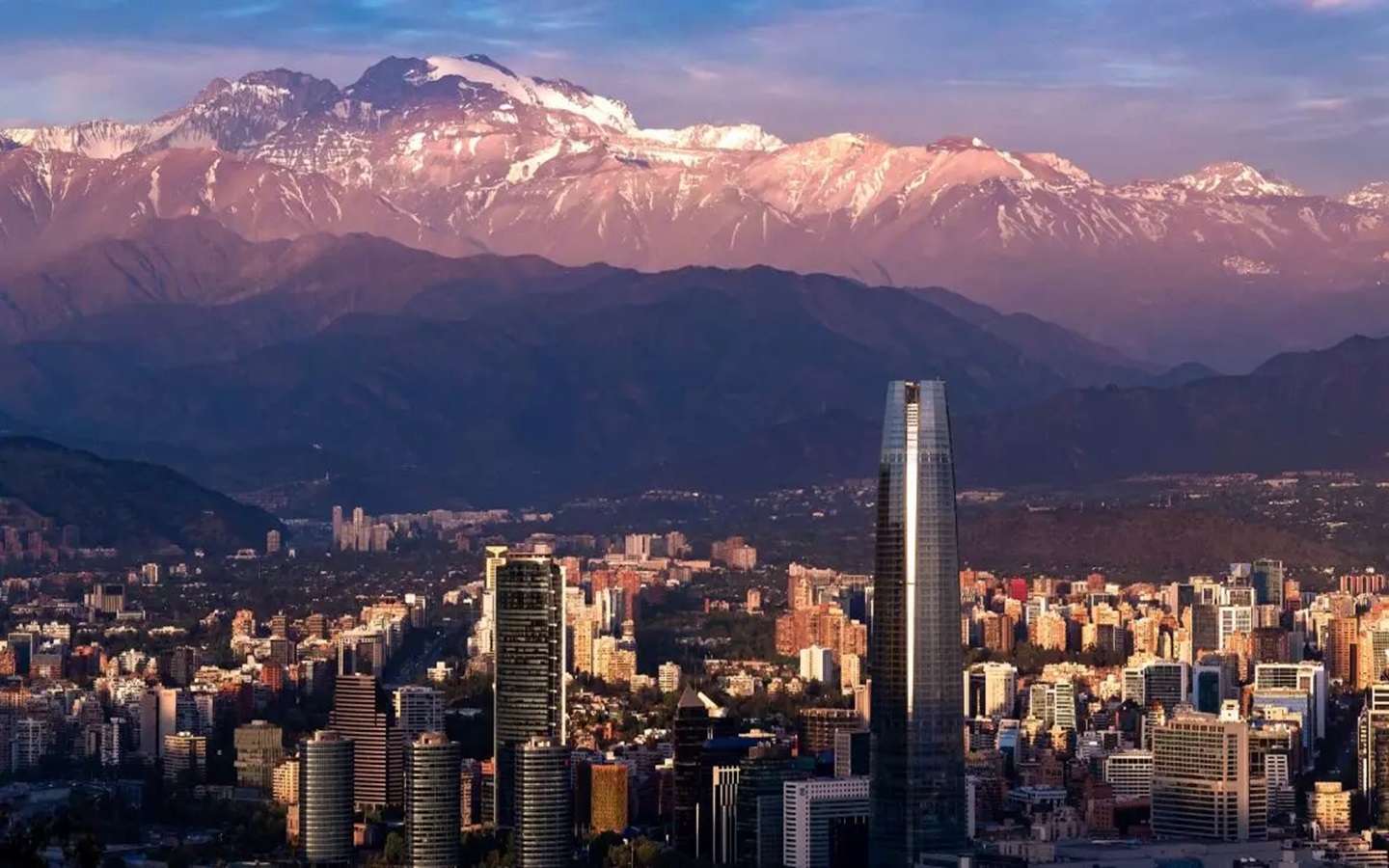 Viagem tranquila para o Chile.