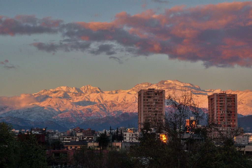 Viagem tranquila para o Chile.